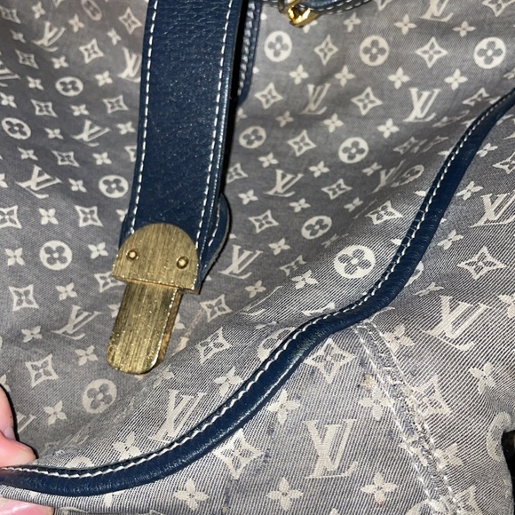 Louis Vuitton Idylle Encre Lin Monogram Grey Canvas Hobo - Picture 11 of 11